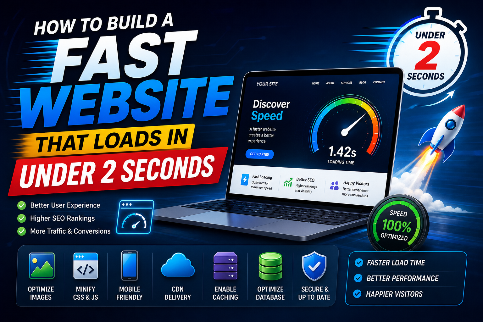How to Build a Fast Website That Loads in Under 2 Seconds
